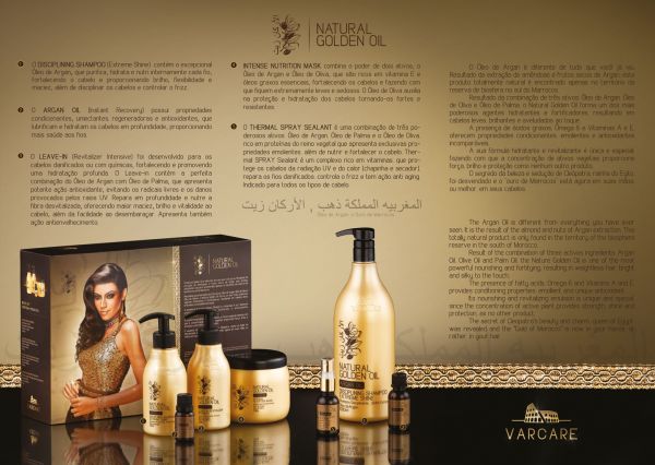 KIT NATURAL GOLDEN OIL - 4 itens + sacola